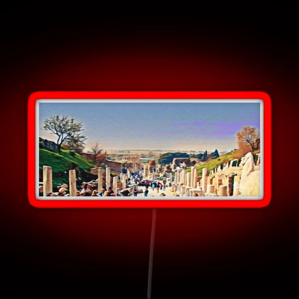 EPHESUS WALKWAY RGB Neon Sign