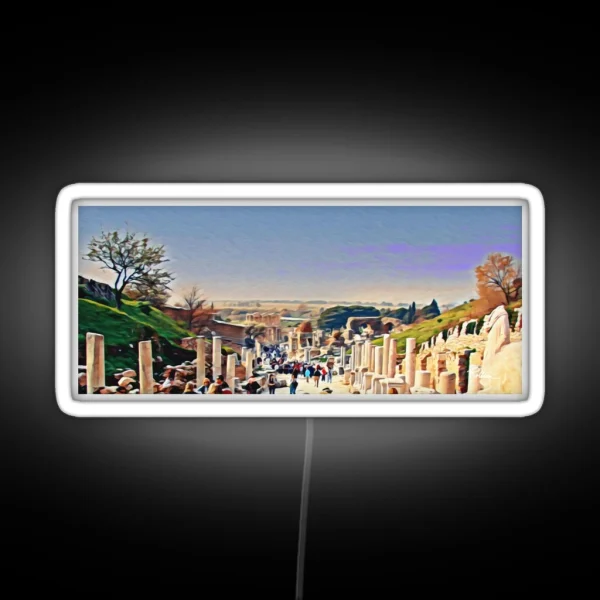 EPHESUS WALKWAY RGB Neon Sign