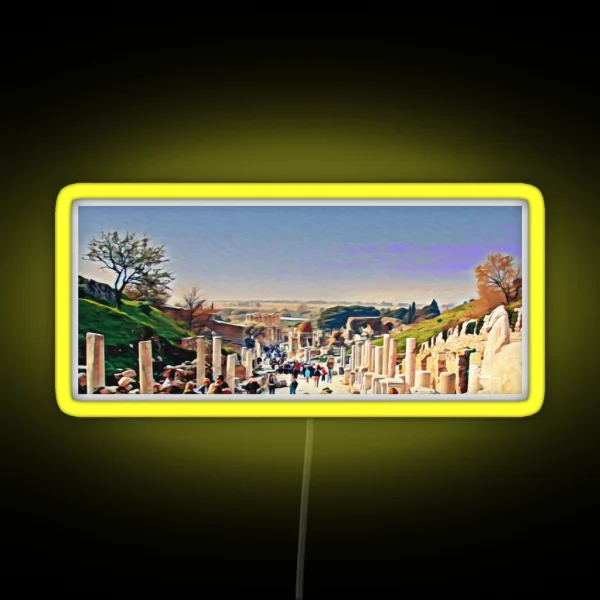 EPHESUS WALKWAY RGB Neon Sign