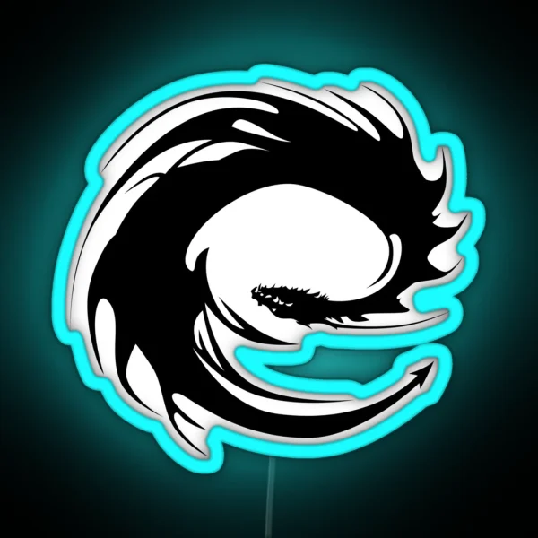 Eragon Dragon RGB Neon Sign