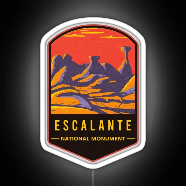 Escalante National Monument RGB Neon Sign