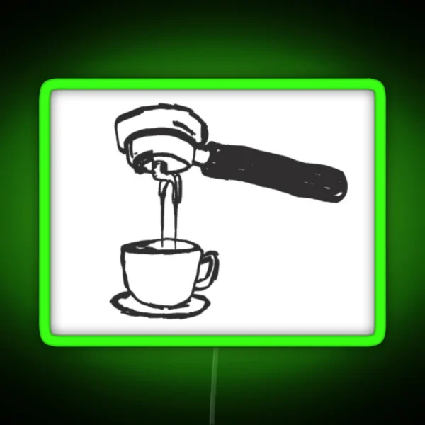 Espresso For Days RGB Neon Sign