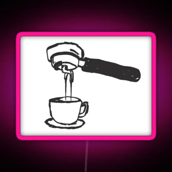 Espresso For Days RGB Neon Sign