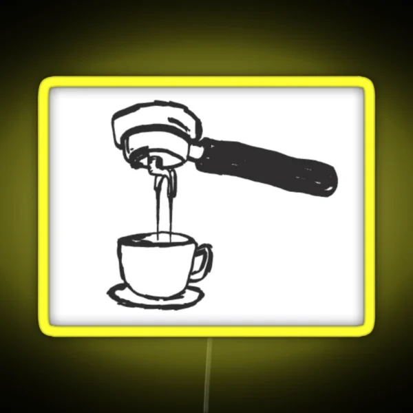 Espresso For Days RGB Neon Sign