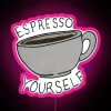 Espresso Yourself RGB Neon Sign
