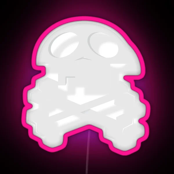 Esqueleto Pirata RGB Neon Sign