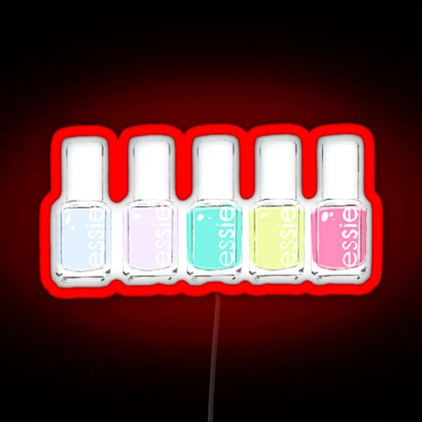 Essie Nail Polish RGB Neon Sign