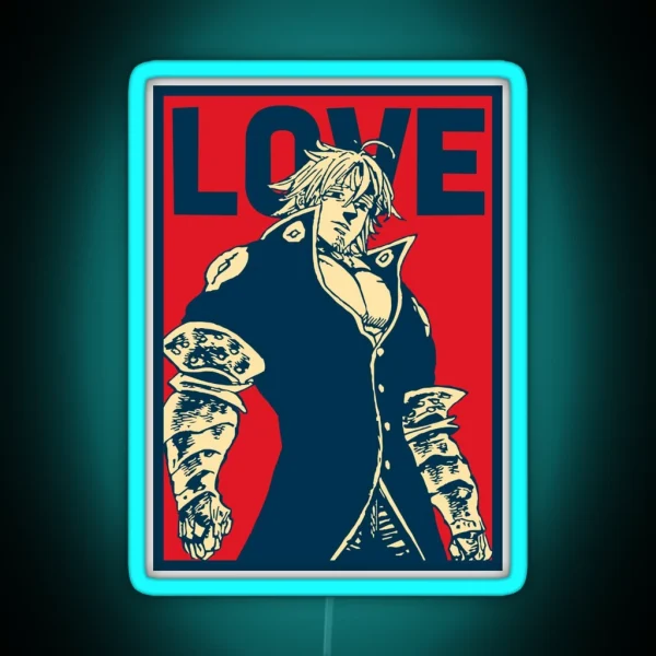 Estarossa The Love RGB Neon Sign