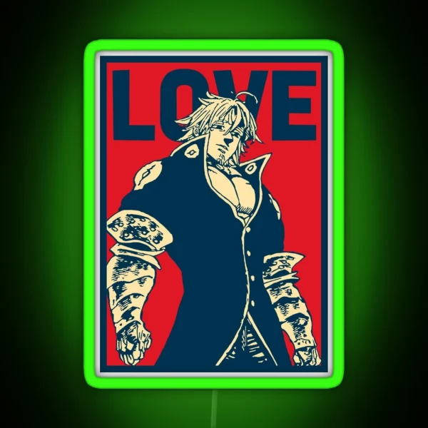 Estarossa The Love RGB Neon Sign