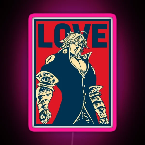Estarossa The Love RGB Neon Sign
