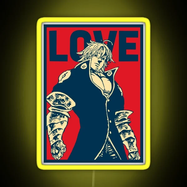 Estarossa The Love RGB Neon Sign