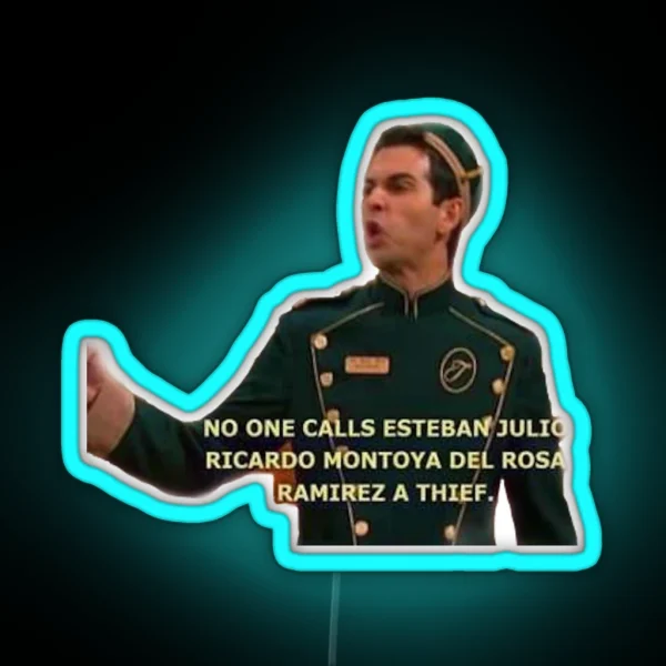 Esteban From Zack And Cody Led RGB Neon Sign