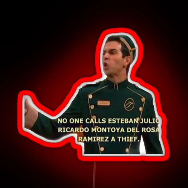 Esteban From Zack And Cody Led RGB Neon Sign