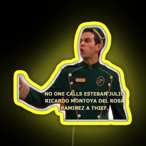 Esteban From Zack And Cody Led RGB Neon Sign