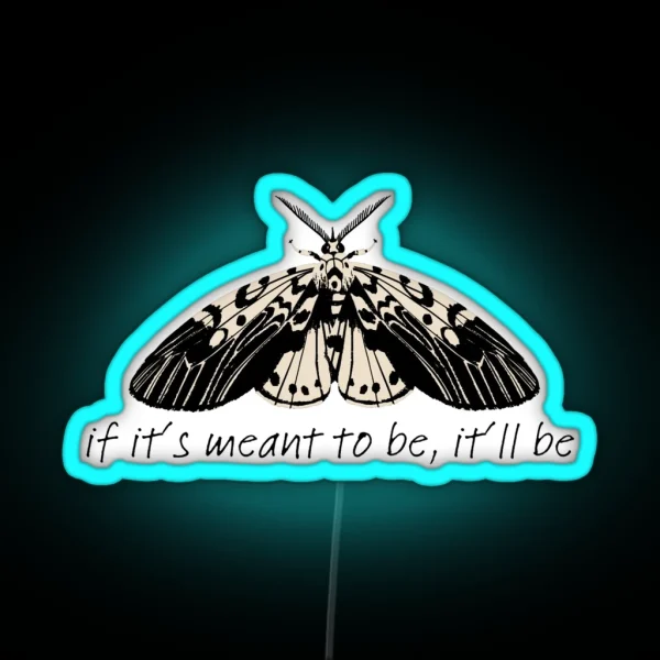 Ethel Cain If Its Meant To Be RGB Neon Sign