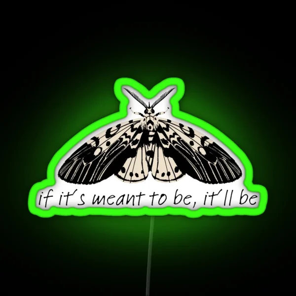 Ethel Cain If Its Meant To Be RGB Neon Sign