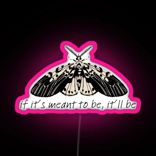 Ethel Cain If Its Meant To Be RGB Neon Sign