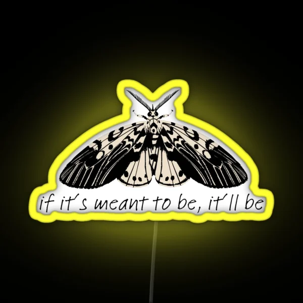 Ethel Cain If Its Meant To Be RGB Neon Sign