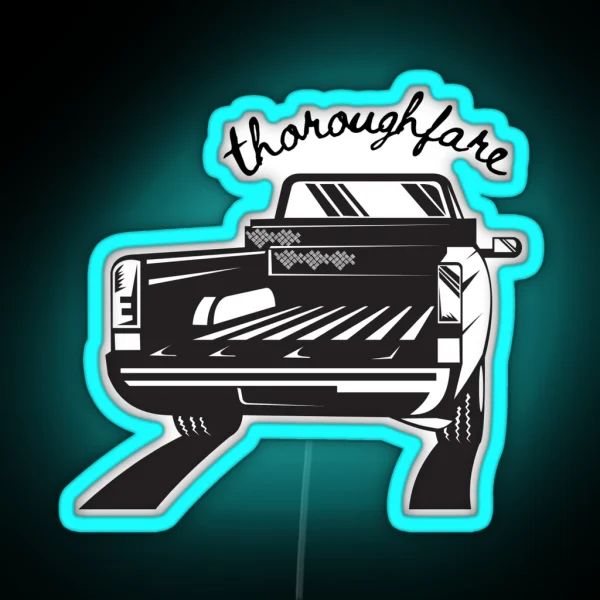 Ethel Cain Thoroughfare RGB Neon Sign