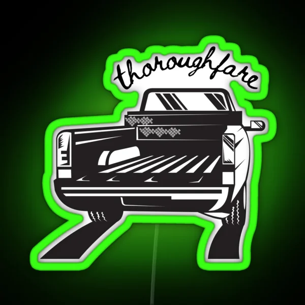 Ethel Cain Thoroughfare RGB Neon Sign