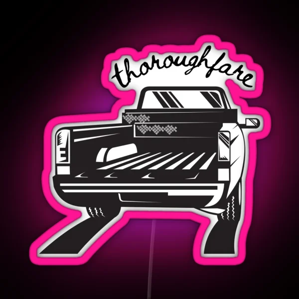 Ethel Cain Thoroughfare RGB Neon Sign