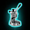 Europiccola La Pavoni Professional Lever Espresso Machine RGB Neon Sign - Image 3