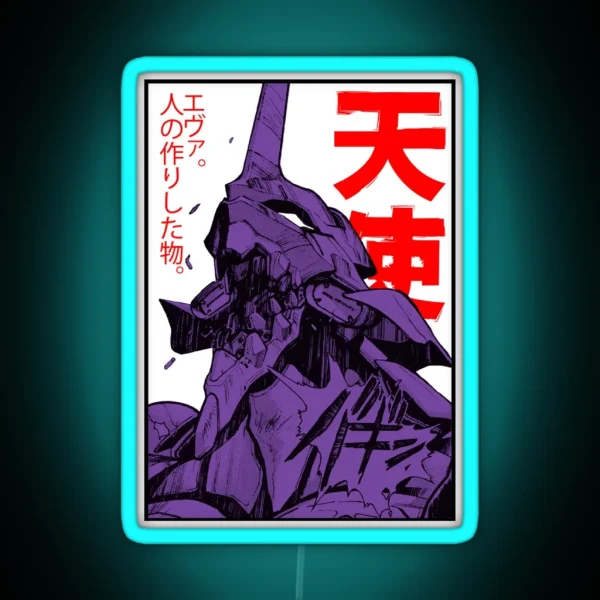 Eva 01 RGB Neon Sign