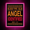 Evangelion Angel Identified RGB Neon Sign