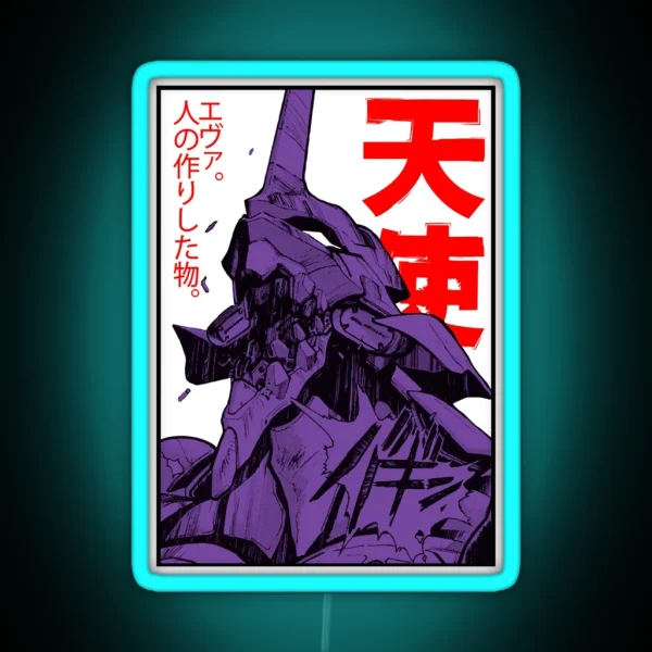 Evangelion Eva RGB Neon Sign