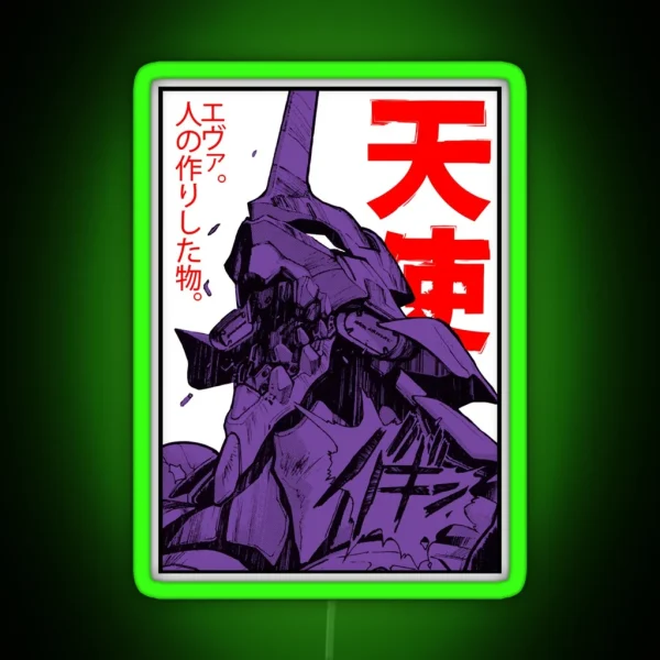 Evangelion Eva RGB Neon Sign