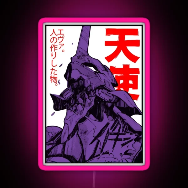 Evangelion Eva RGB Neon Sign