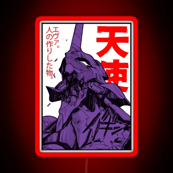 Evangelion Eva RGB Neon Sign