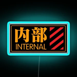 Evangelion Internal Power RGB Neon Sign