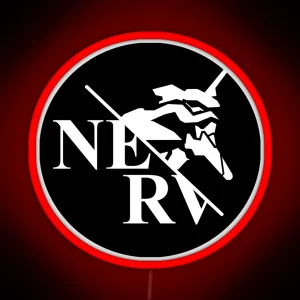 Evangelion Nerv Logo RGB Neon Sign