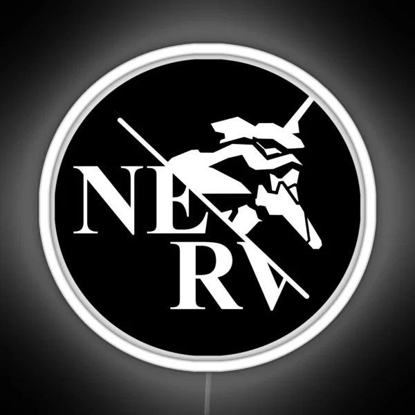 Evangelion Nerv Logo RGB Neon Sign