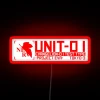 Evangelion Unit 01 RGB Neon Sign