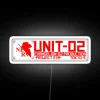 Evangelion Unit 02 RGB Neon Sign - Image 4
