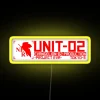 Evangelion Unit 02 RGB Neon Sign - Image 5