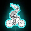 Even A Gentleman Rides RGB Neon Sign - Image 3