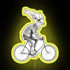 Even A Gentleman Rides RGB Neon Sign - Image 5