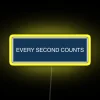 Every Second Counts RGB Neon Sign - Image 5