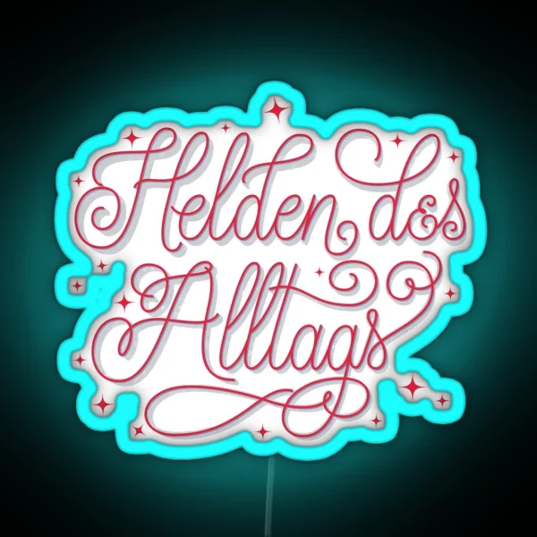 Everyday Heroes RGB Neon Sign