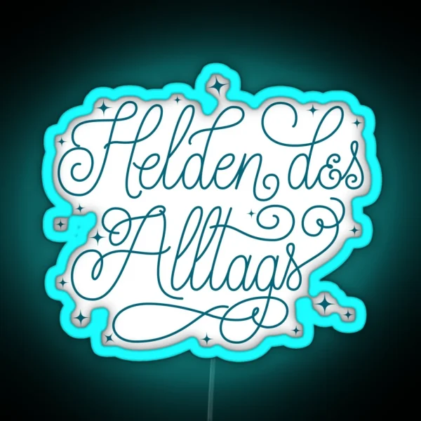 Everyday Heroes RGB Neon Sign