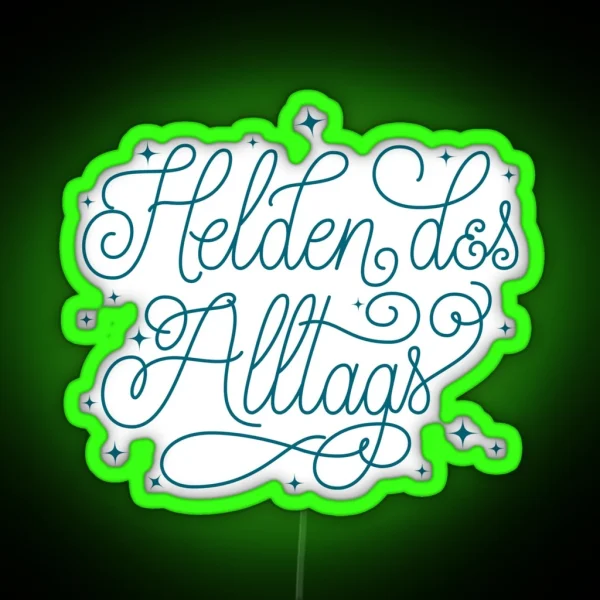 Everyday Heroes RGB Neon Sign