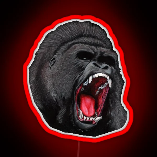 Everyone Loves Gorilla RGB Neon Sign