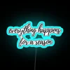 Everything Happens For A Reason RGB Neon Sign - Image 3