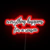 Everything Happens For A Reason RGB Neon Sign - Image 2