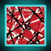 EVH Authentic Stripes Design Red RGB Neon Sign - Image 2
