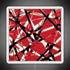 EVH Authentic Stripes Design Red RGB Neon Sign - Image 4