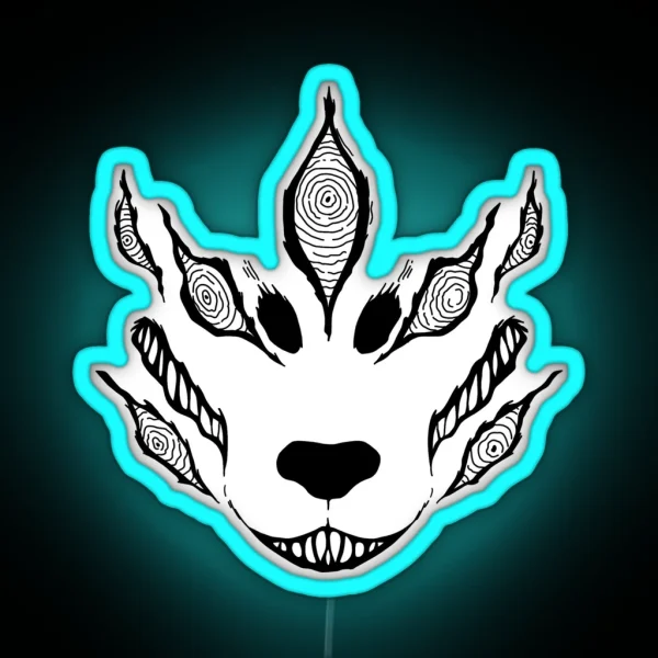 Evil Fox RGB Neon Sign